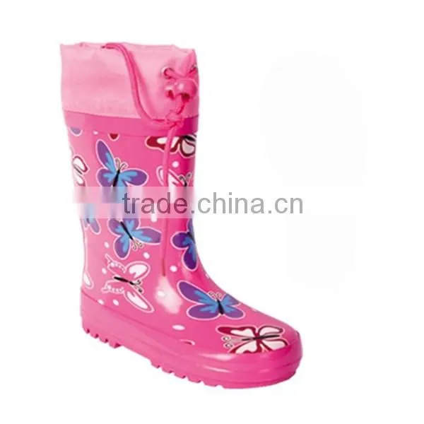 Fancy Cheap Rubber Boots for Women,flat Shoes