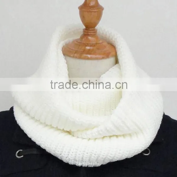 White Compacted Thick and Wide Neckerchief for Men and Women photo-4