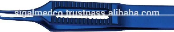 Eye Surgery Instrument Ophthalmic Pierse Forceps, Capsul Extraction Forceps, Micro-opthalmic Tweezers photo-2