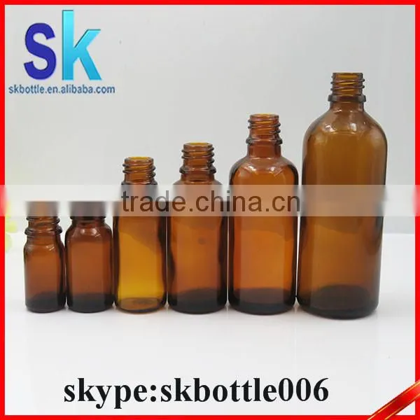 Essential Oil 100 ml Amber Glass Bottles With Child Proof Cap Supplier's Choice photo-3