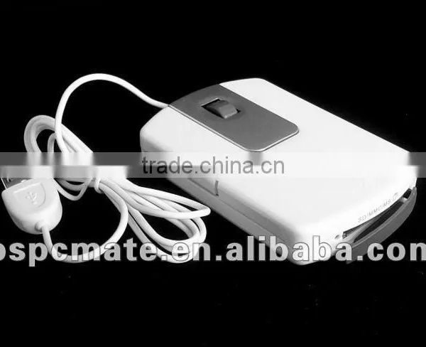 Mini Optical Mouse With CARD Reader