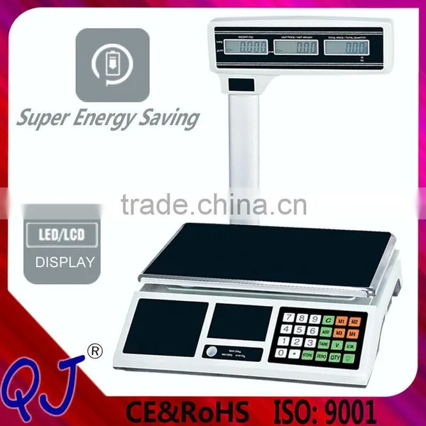 30kg Tower display price computing scale