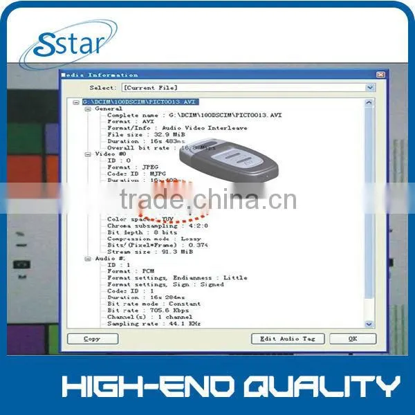 720p Hidden Camera With Car Key Night Singht photo-3