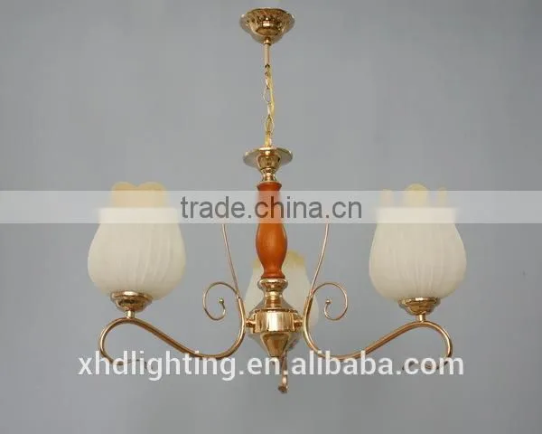 XHD Flower-shaped Glass Chandelier Pendant Lamp photo-2