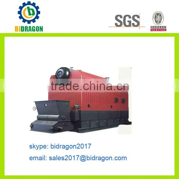 Temperature Control PLC Coal Water Slurry / Mixture Burning Drink Water Boiler