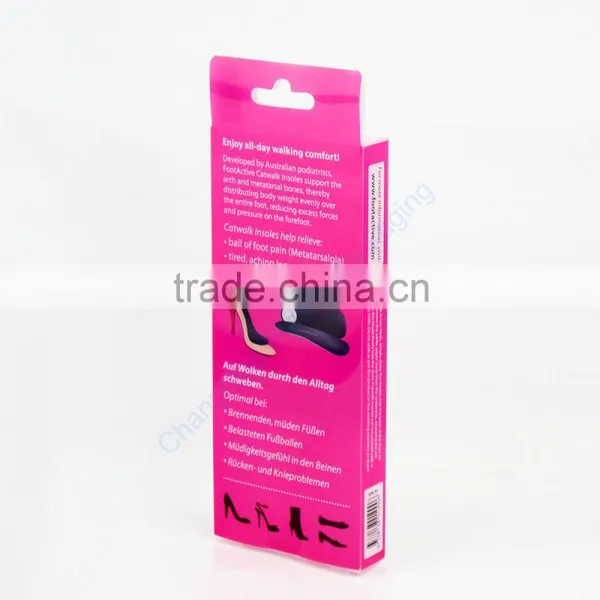New Style Rectangular Plastic Packaging Box for Insole photo-6