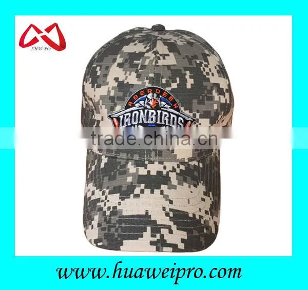 Wholesale High Quality Custom Camo Printed American Army Cap,100% Cotton Cap photo-2