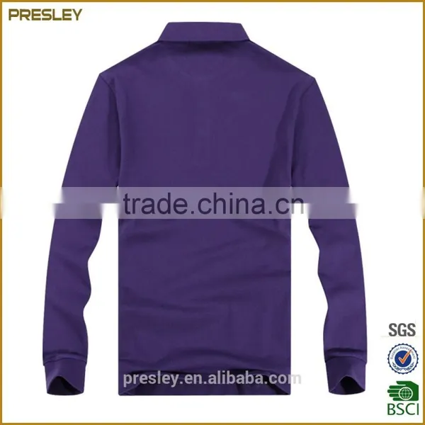 Presley Oem 2016 New Arrival Custom Cotton Printed Mens Polo Shirt With Cheap Price photo-3