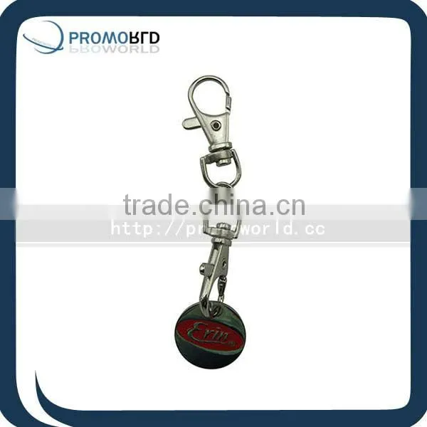 Trolley Coin Keyring