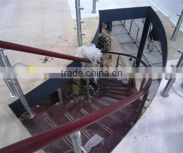 China Leading Customized Steel Curve Stairs Factory Supplier photo-2