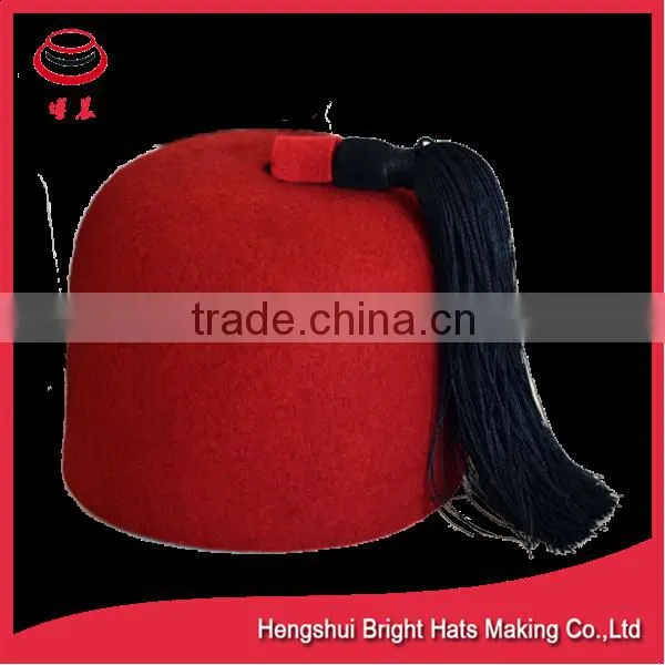 Wholesale Fez Hats With 100% Wool Felt photo-2