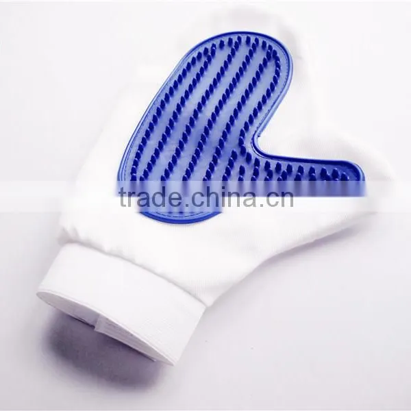 Dog & Cat Universal Pet Animal Grooming Massage Glove Brush Pet Mitt photo-4