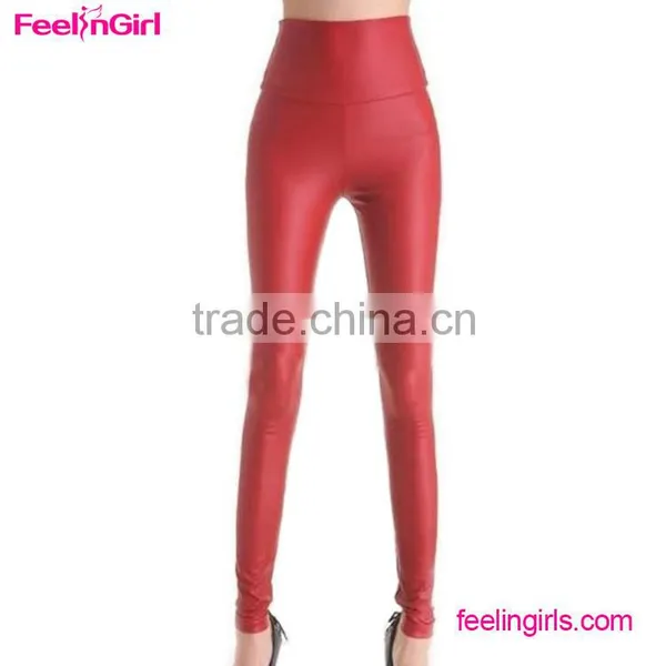 OEM Accept Women Fashion Red Workout Spandex Leggings 2016 photo-3