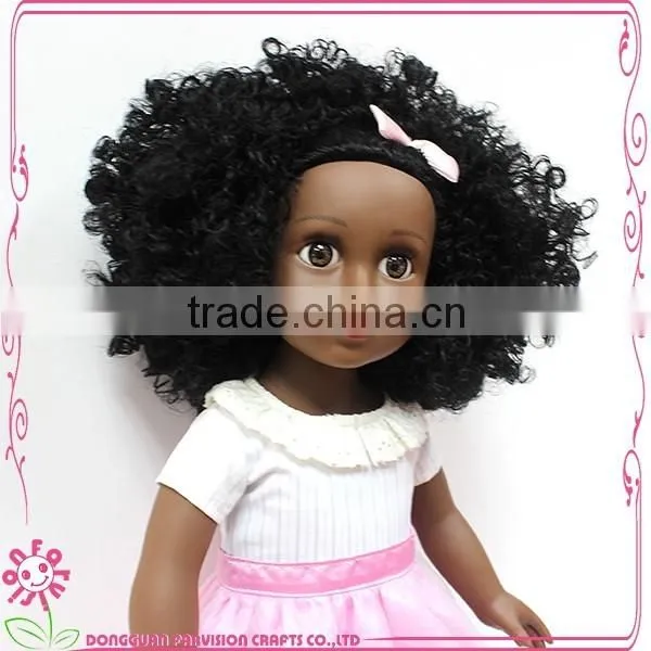 Farvision Doll 18 Inch Girl Black Girl With Afro Hair photo-5