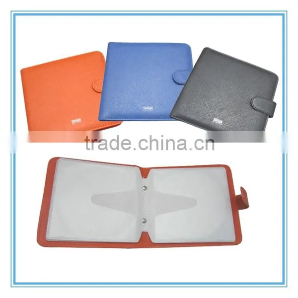 High Quality Customizable Color PVC/PU Leather Material CD Case photo-2