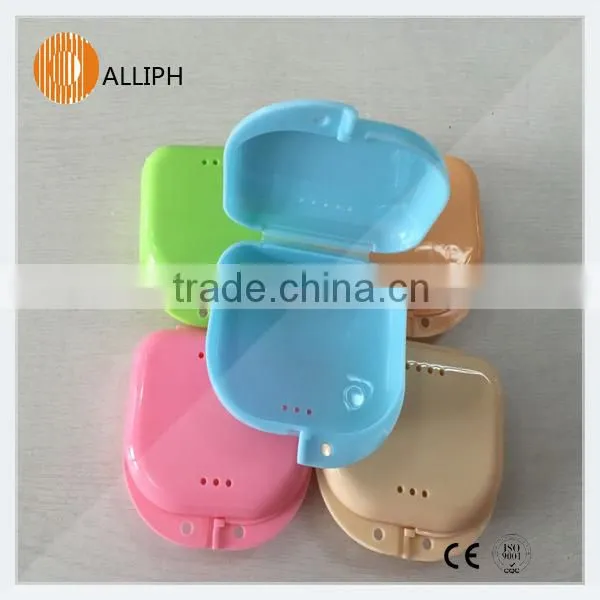 Retainer Box for Dental Use Dental Orthodontic Retainer Mouthguard Dentures Storage Case Box photo-2