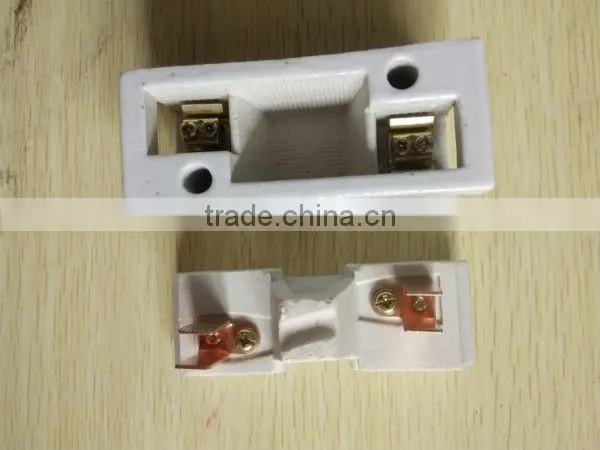 Porcelain/Ceramic Plug-in Blade Fuse Holder 60A 500V photo-3