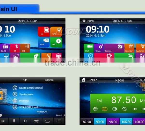 6.2'' is Hot Selling With GPS/BTtouch Screen Car Stereo for Renault Megane photo-2