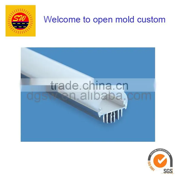 OEM Transparent PVC/PC Extrusion Lampshade for LED photo-3
