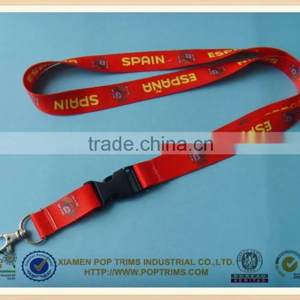 Double Face Polyester Coustom Design Lanyard photo-4