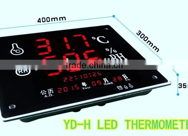 OFFICE,warehouse Digital LED Hygrothermograph Thermometer,temperature