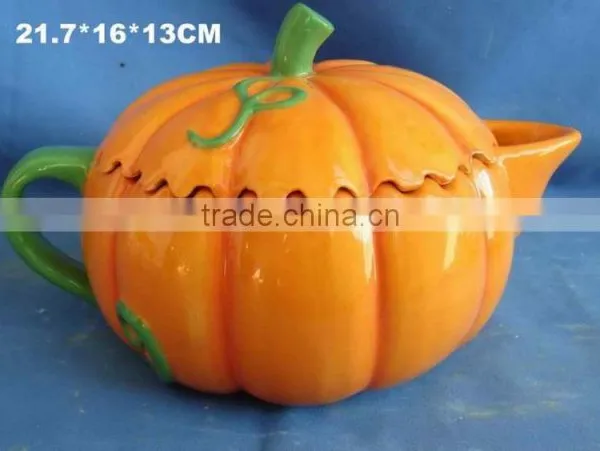 Ceramic Halloween Pumpkin photo-4
