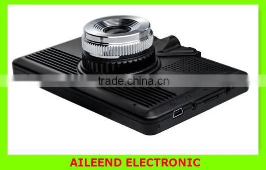 Car DVR Dual Camera Lens + Wifi + Android 4.0 Smart Tablet + GPS Navigator Full HD 1080P 5.0'' LCD Video Recorder Dash Cam photo-4