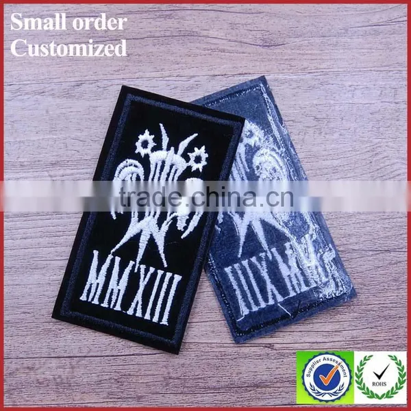High Quality Custom Print Hot Sale Sew on Embroidery Letter Patches for Hat photo-2