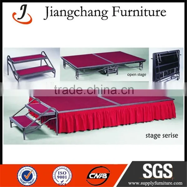 Manufacturers Black Carpet Wedding Mobile Stage JC-P35 photo-2