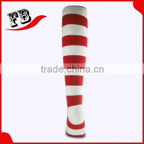 Customized Striped Knee High Socks Girls Socks Manufacturer photo-4