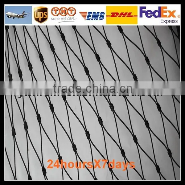 Black Oxide Stainless Steel Rope Wire Mesh