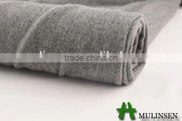 Shaoxing Mulinsen Textile Polyester Rayon Stretch Jersey Melange Fabric photo-3