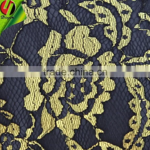 Nylon Polyester Lace Fabric 11019 Women Dress Fabric photo-2