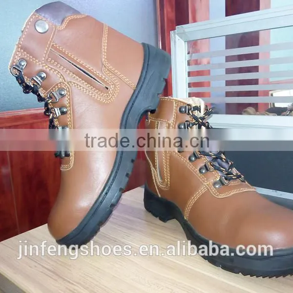 Industrial Cheap Steel Toe Cap Brand Rubber Outsole Anti-slip Steel Toe Safety Shoes/boots photo-2