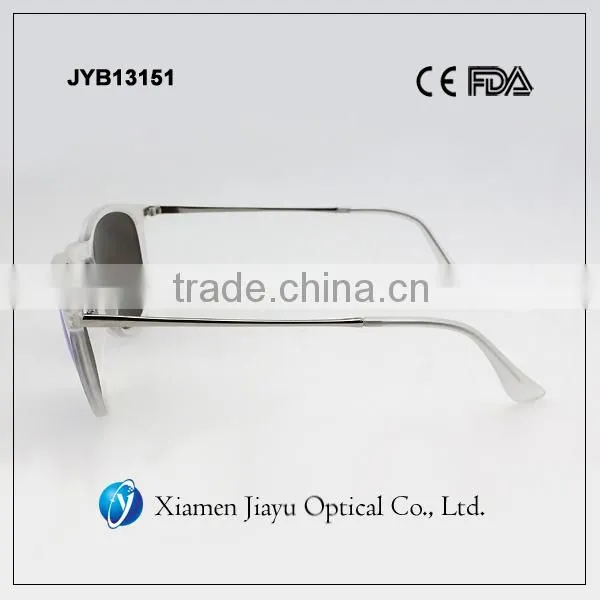 Mirror Sunglasses Lens White Sunglasses Fashion Eyewear photo-4