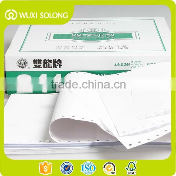 High Quality Computer Continuous Paper Ncr Copy Paper Carbonless Paper photo-2