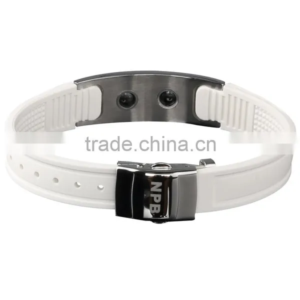 Noproblem D007 FDA Germanium Tourmaline Power Magnetic Scalar Energy Zircon Crystal Bracelet photo-2