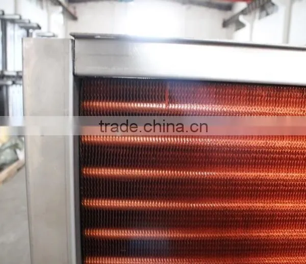 Copper Fin Tube Air Heater Heat Exchanger photo-6