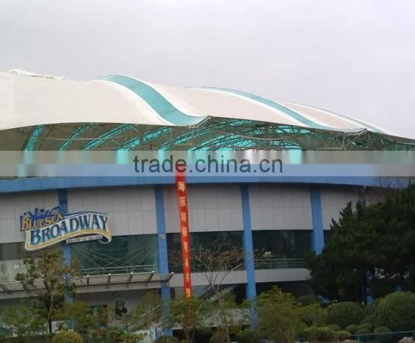 PTFE Tensile Structure With Saint Gobain SF-I for Weather Proof Textile Architecture Canopy photo-2