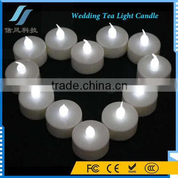 White Flameless Tea Light Candle LED Decorative Candle for Wedding Holiday Birthday Party Christmas photo-2