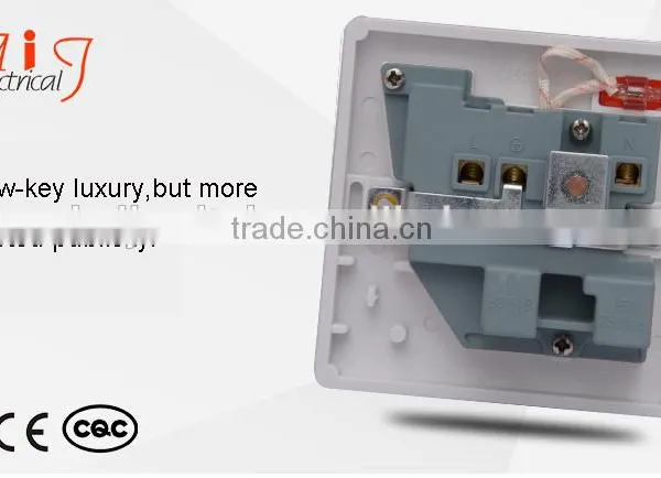 Hot Sale Round Pin Electrical Switch Socket With Neon photo-6