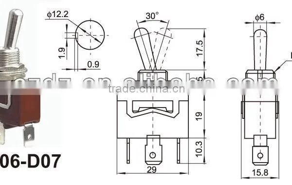 On-off Toggle Switch,remote Control Toggle,china Toggle Switches photo-4