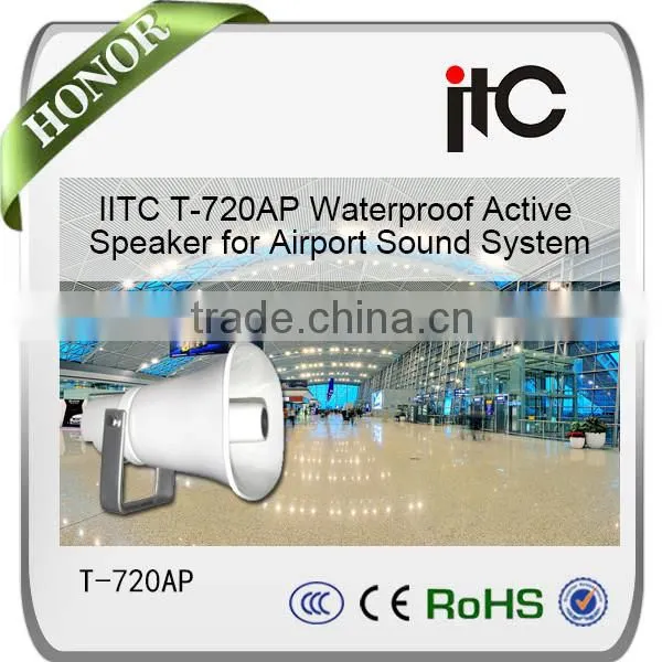 ITC T-720AP Waterproof Active Horn Speaker for Airport Sound System photo-2