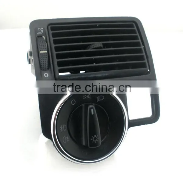 Chrome Light Switch Ring for vw Golf Accessories photo-3