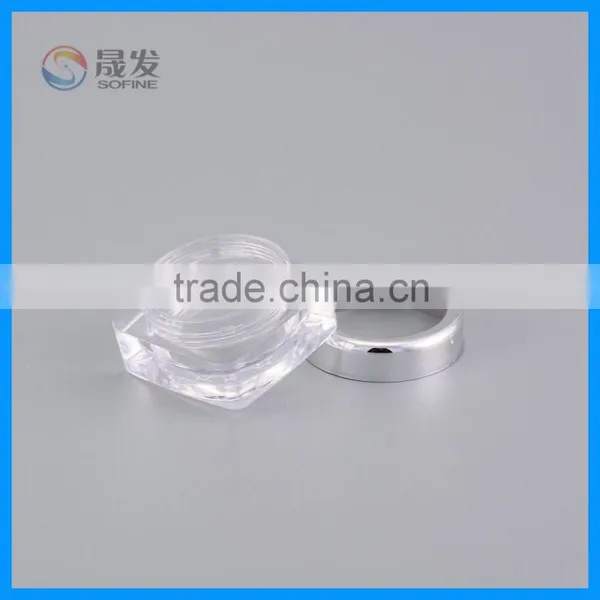 Clear San Small Cosmetic Jar photo-3