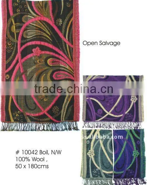MERINO WOOL SHAWLS WITH MOHAIR WOOL