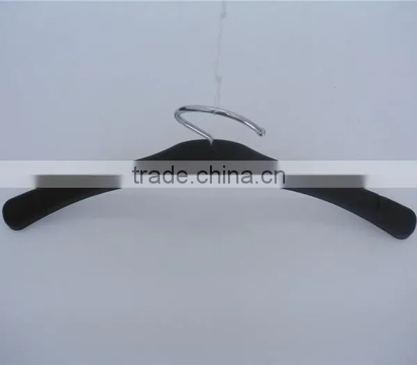 HEAD 15" Black Plastic Top Coat Suit Hanger With Logo Pritnting for Order on Line photo-3