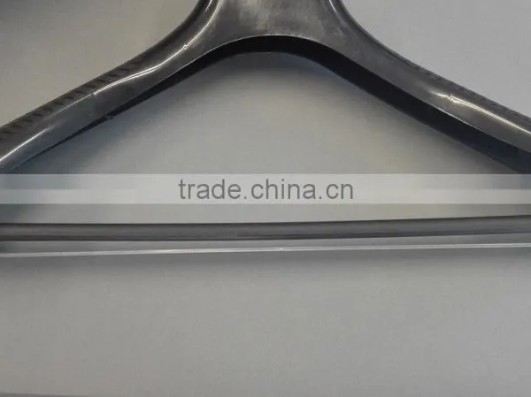 High Quality Black Plastic Suit Hanger With Pant Bar photo-6