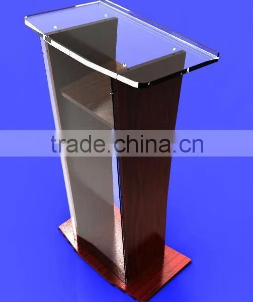 Top Grade Custom Acrylic Church Pulpit, Plexiglass Podium for Sale photo-3
