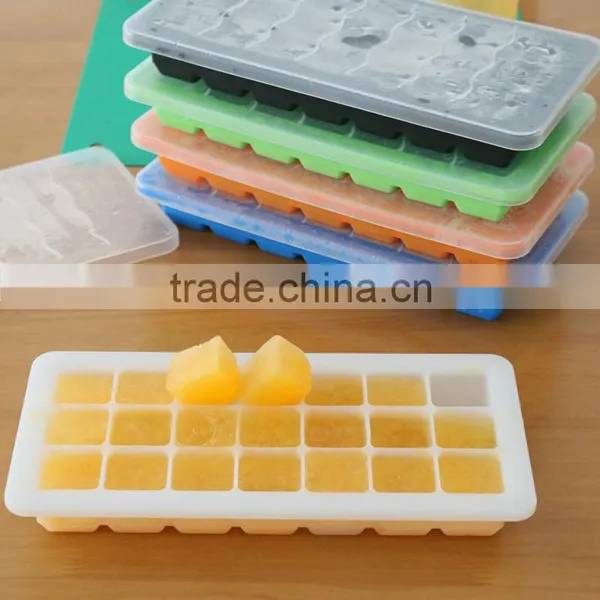 21 Perfect Square Ice Tray Superior Mold With Flexible Easy Release Ice CubeTray photo-6